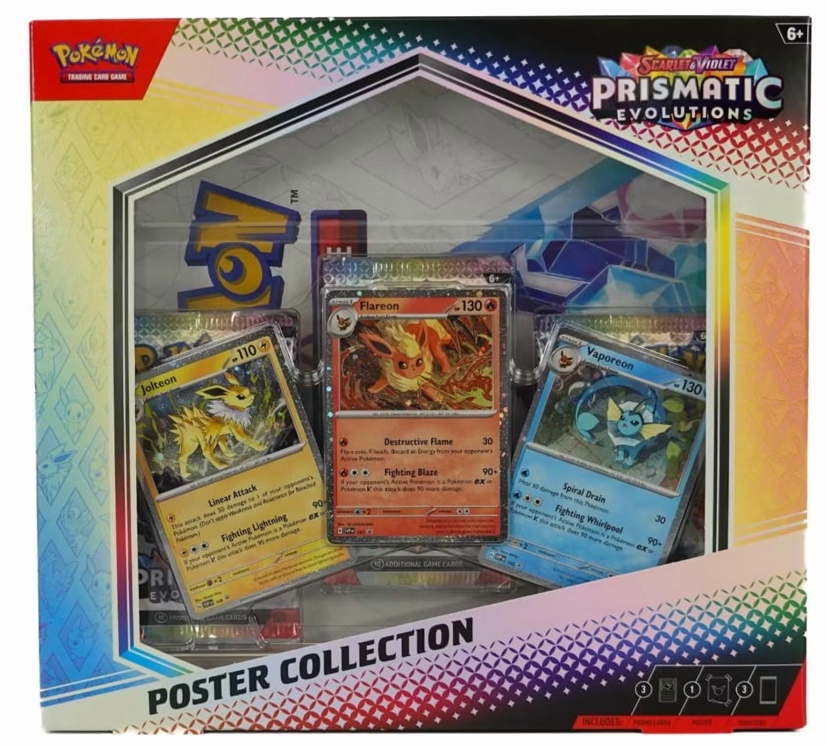 Pokemon TCG: Scarlet & Violet - Prismatic Evolutions Poster