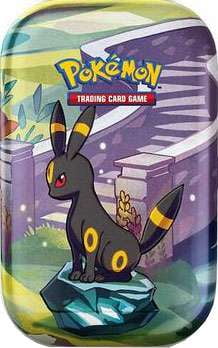 Pokemon Scarlet & Violet Prismatic Evolutions Umbreon Mini Tin (2 Booster Packs & Tin) - Walmart.com Pokemon Scarlet & Violet Prismatic Evolutions Umbreon Mini Tin (2 Booster Packs & Tin) - Walmart.com