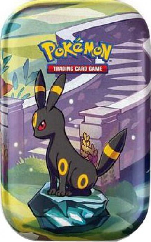 Pokemon Scarlet & Violet Prismatic Evolutions Umbreon Mini Tin (2 Booster Packs & Tin)