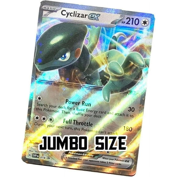 Pokemon Scarlet & Violet Promo Cyclizar ex SVP018 (JUMBO Size)