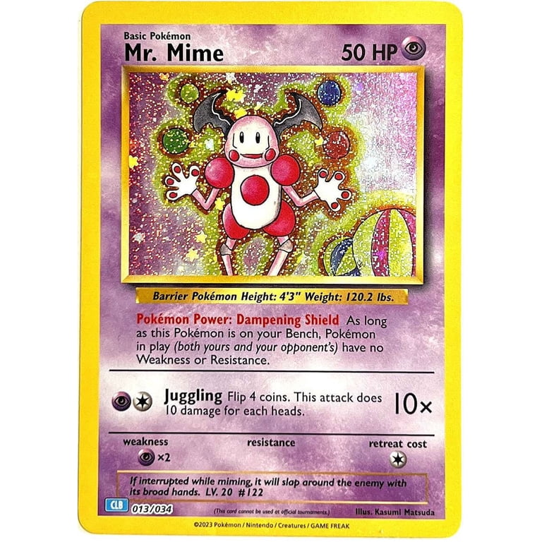 Pokemon Scarlet & Violet Promo Mr. Mime #013 - Walmart.com