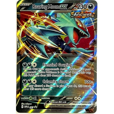 Pokemon Scarlet & Violet Promo Roaring Moon ex SVP-067