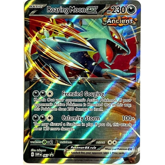 Pokemon Scarlet & Violet Promo Roaring Moon ex SVP-067