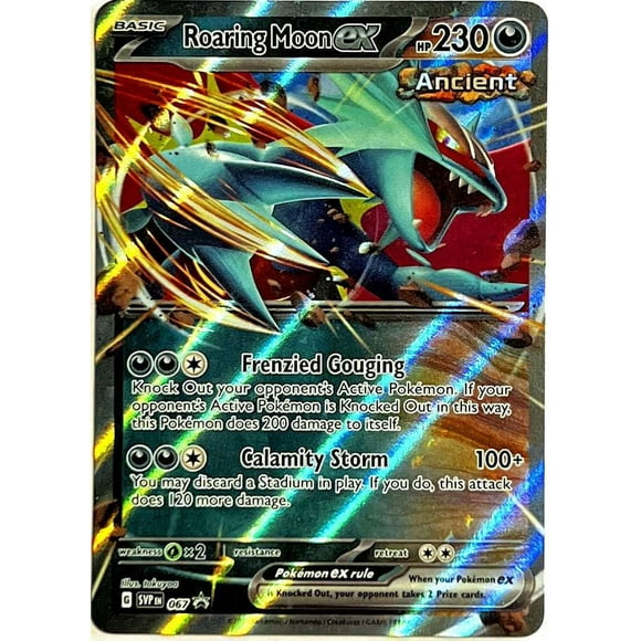 Pokemon Scarlet & Violet Promo Roaring Moon ex SVP-067