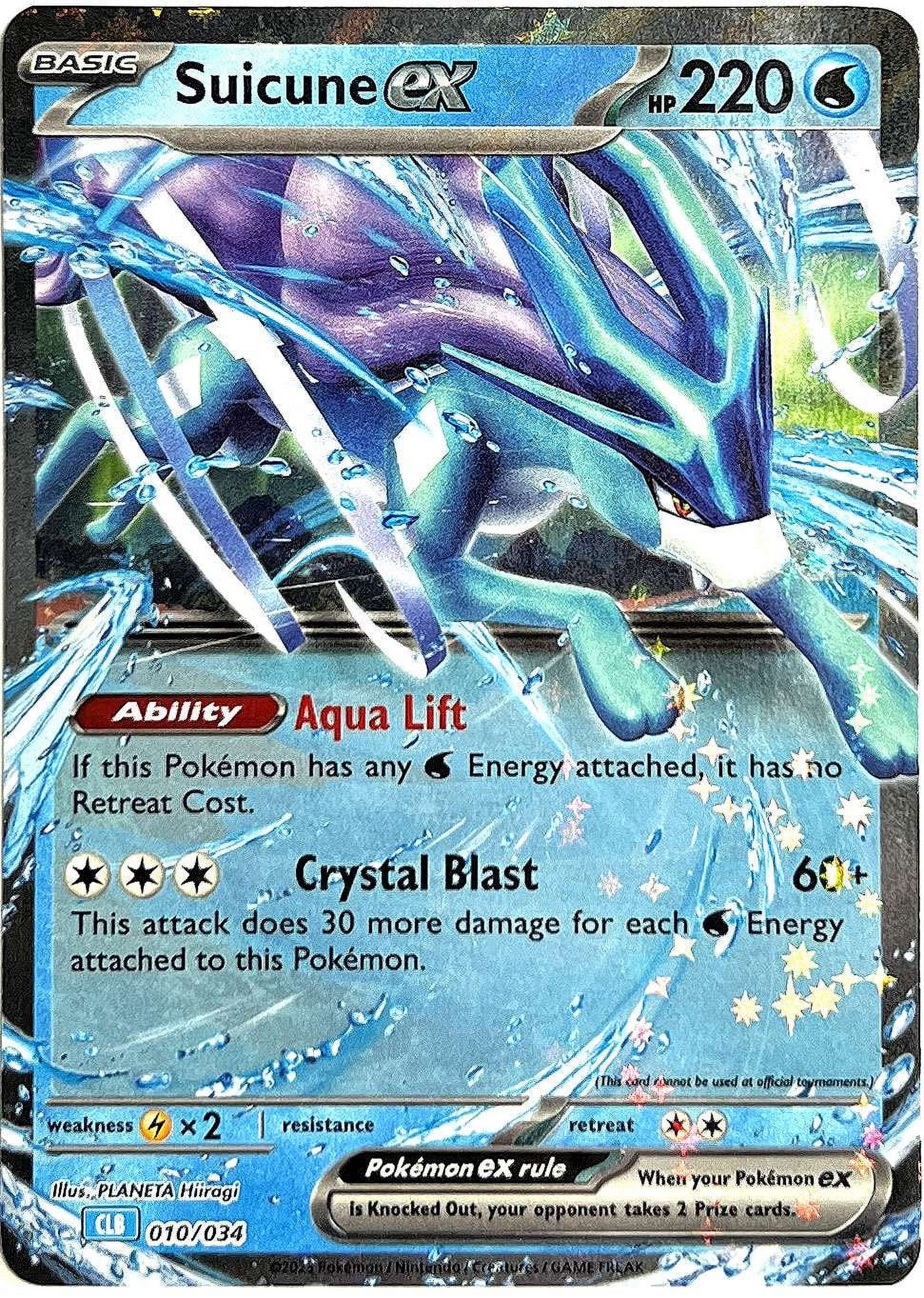 Suicune Pokemon Card