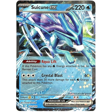 Pokemon Scarlet & Violet Promo Suicune ex #010