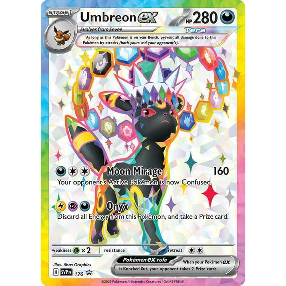 Pokemon Scarlet & Violet Promo Umbreon ex SVP176