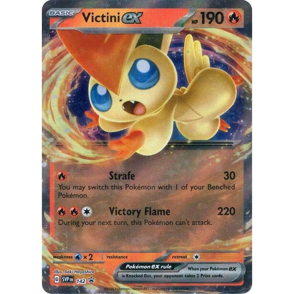 Pokemon Scarlet & Violet Promos Ultra Rare Victini ex SVP142