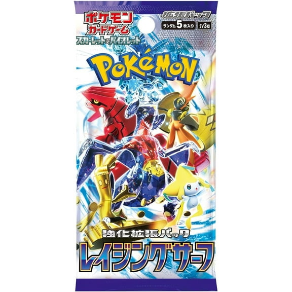 Pokemon Card Game Scarlet & Violet SV3a Raging Surf Booster Pack (Japanese) - 5 Cards