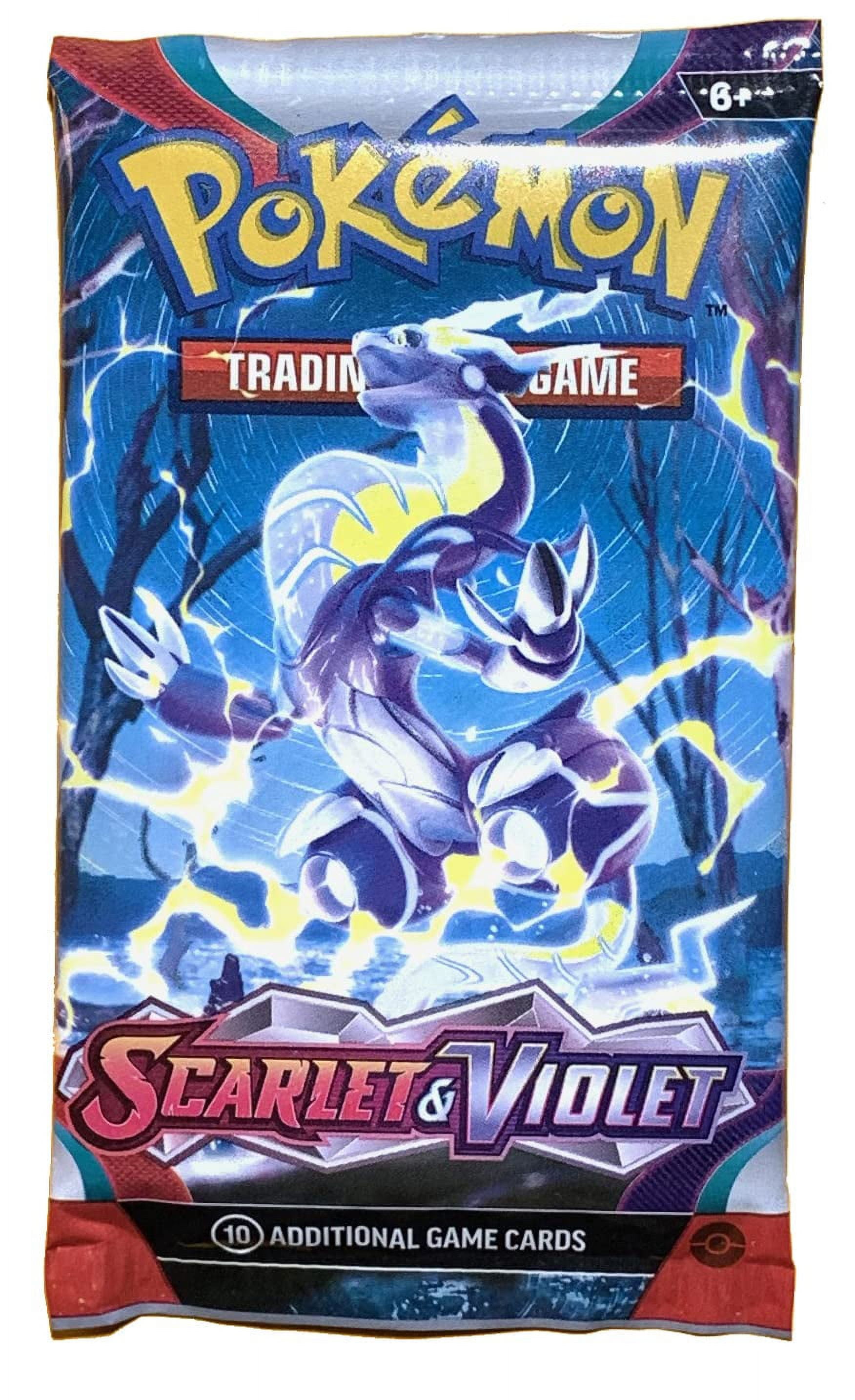 Pokemon Scarlet & Violet (SV1) Booster Pack | Miraidon - Walmart.com