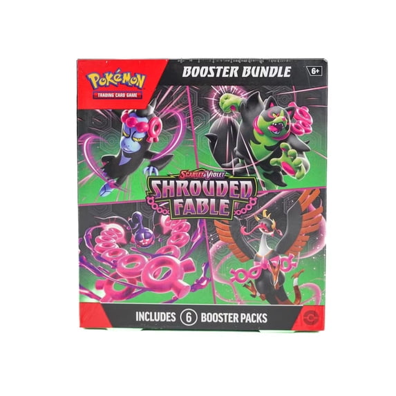 Collectible Pokemon Scarlet & Violet Shrouded Fable Booster Bundle Box