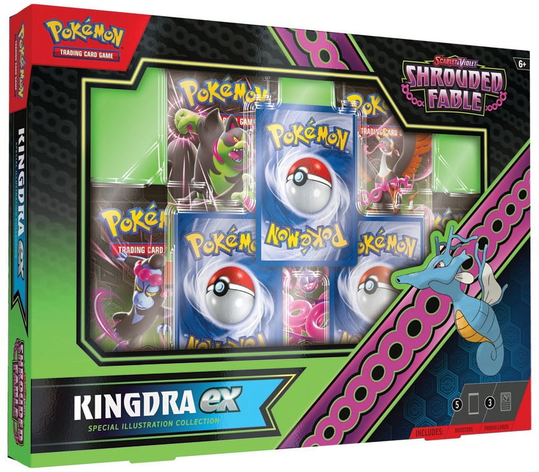 Pokemon Scarlet & Violet Shrouded Fable Kingdra ex Special Pokemon Scarlet & Violet Shrouded Fable Kingdra ex Special