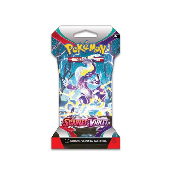 Pokemon Scarlet & Violet Sleeved Booster | Miraidon
