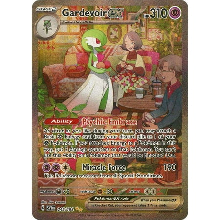 Pokemon Scarlet & Violet Special Illustration Rare Gardevoir ex #245/198