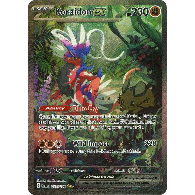 Pokemon Scarlet & Violet Special Illustration Rare Koraidon