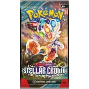 Pokemon Trading Card Game: Scarlet Violet - Stellar Crown Booster Pack (10 Cards)