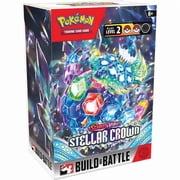 Pokemon Scarlet & Violet Stellar Crown Build & Battle Box 4 Booster Packs & Promo Card