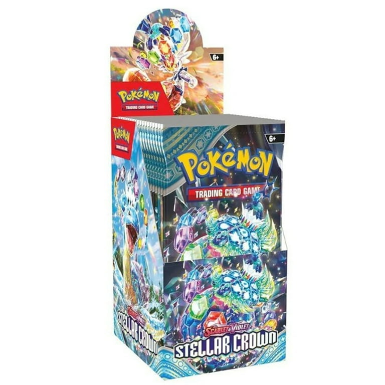scarlet and violet half booster box Pokemon Scarlet & Violet Stellar Crown Half Booster Box