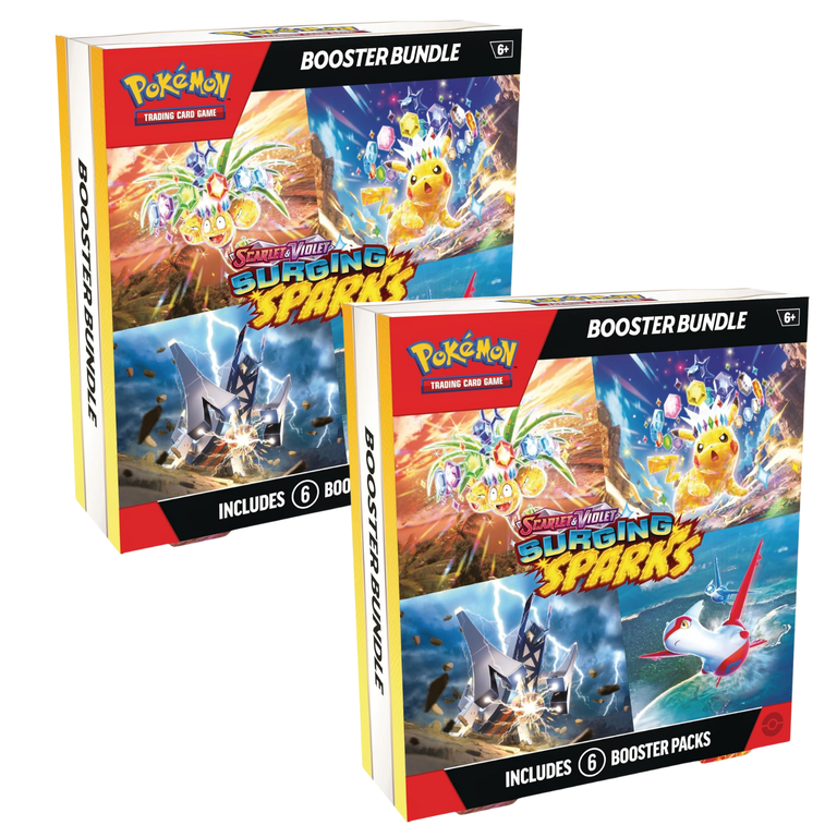 surging sparks booster box how many packs Amazon.com: Pokemon TCG: Scarlet & Violet main image 1