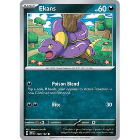 Pokemon Scarlet & Violet Temporal Forces Common Ekans #100