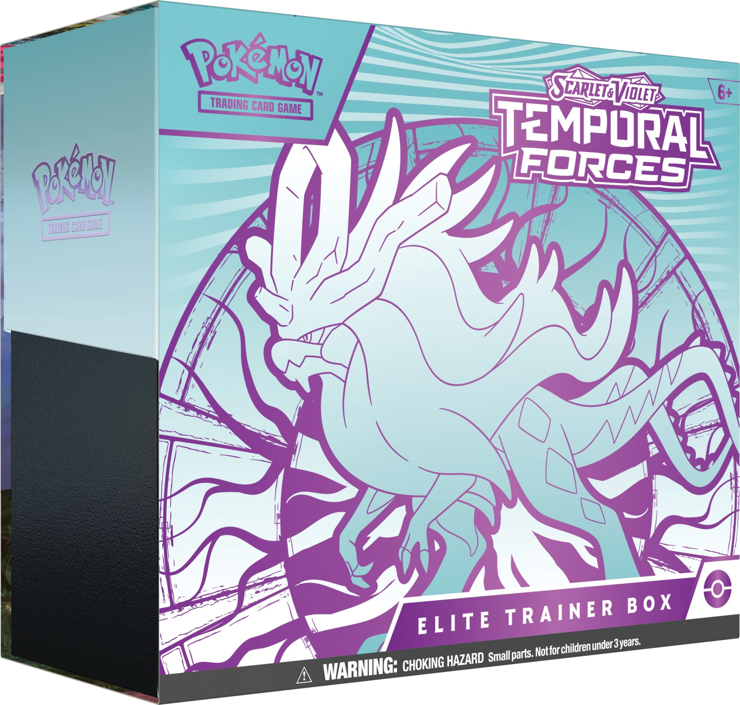 Pokemon Scarlet & Violet Temporal Forces Elite Trainer Box | Walking Wake