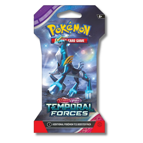 Pokemon Scarlet & Violet Temporal Forces Sleeved Booster | Iron Crown
