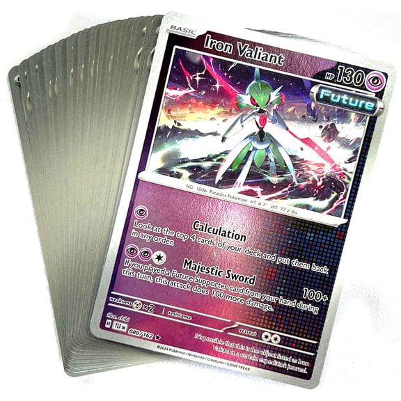 Pokemon Scarlet & Violet Temporal Forces Temporal Forces Reverse Foil LOT of 25 Single Cards