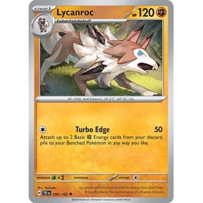 Pokemon Scarlet & Violet Temporal Forces Uncommon Lycanroc #90