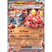 Pokemon Scarlet & Violet Twilight Masquerade Double Rare Magcargo ex #29