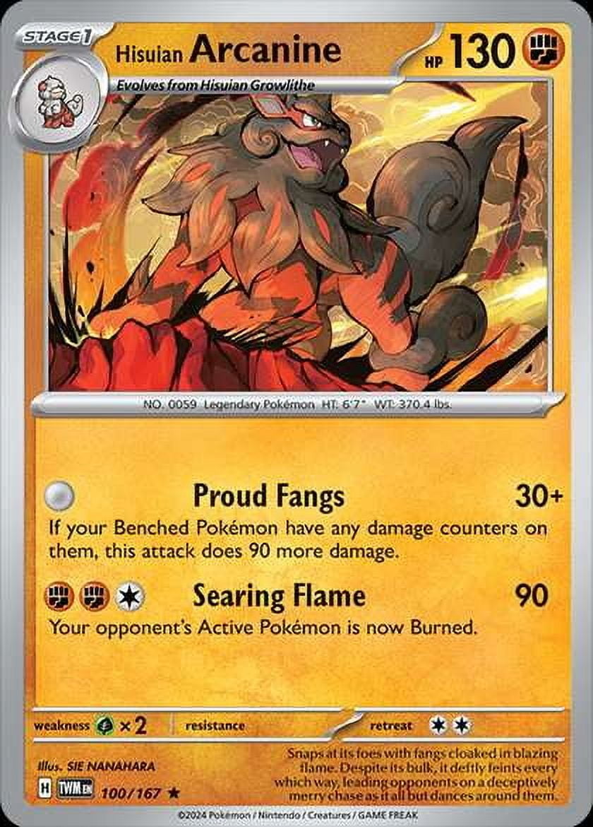 rare arcanine pokemon card - - 22/149 variation to centering ARCANINE EX Rare Holofoil Pokemon