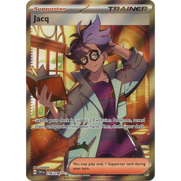 Pokemon Scarlet & Violet Ultra Rare Jacq #236/198