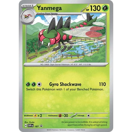 Pokemon Scarlet & Violet Yanmega Promo Single Card