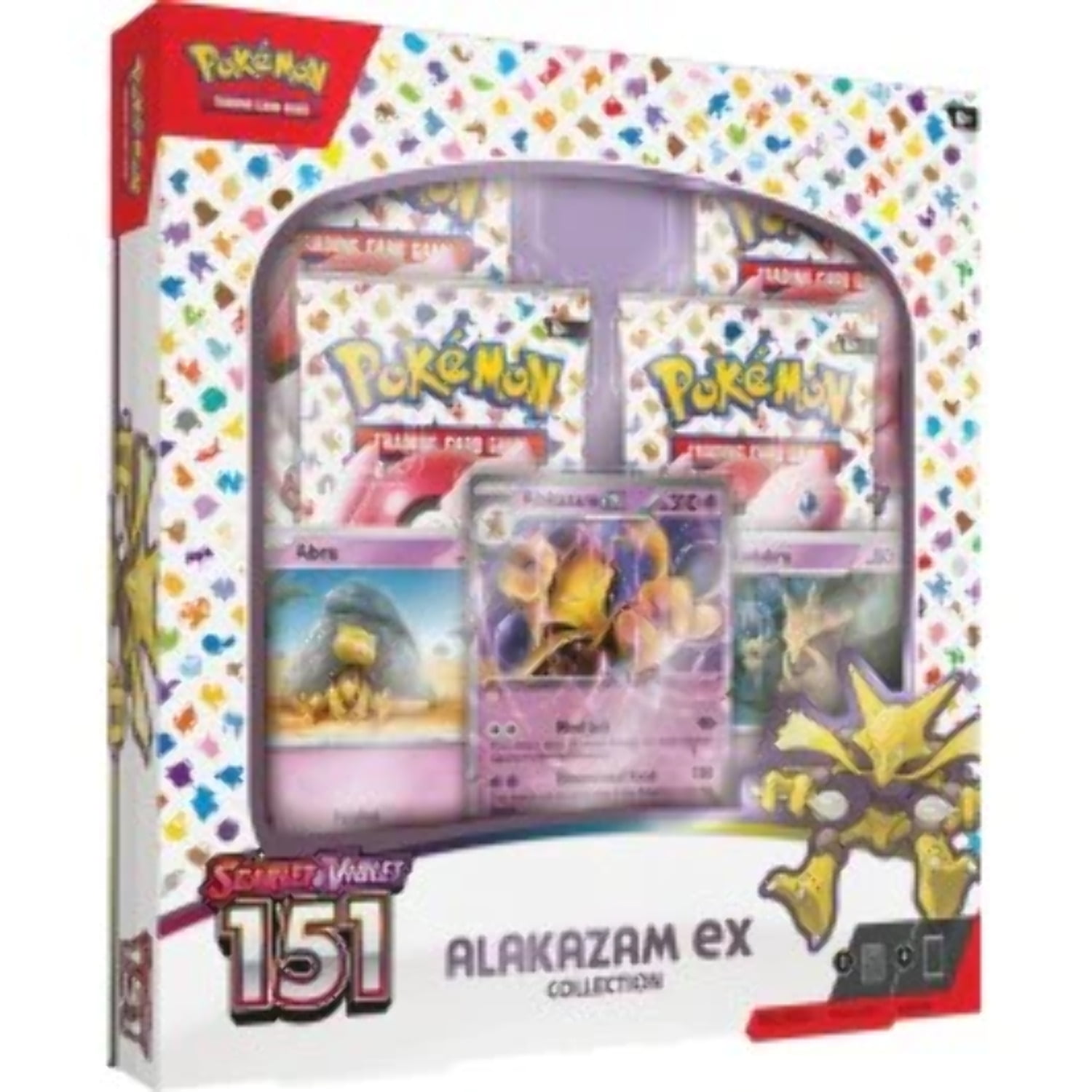 Pokemon Scarlet and Violet 3.5 151 Alakazam Ex Box