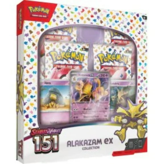 Pokemon TCG Scarlet & Violet 3.5 Pokemon 151 Alakazam Ex Box