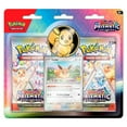 thumbnail image 1 of Pokemon Scarlet and Violet 8.5 Prismatic Evolutions 2-Pack Blister, 1 of 3