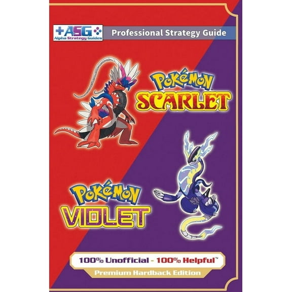 Pokemon Scarlet and Violet Strategy Guide Book (Hardcover)