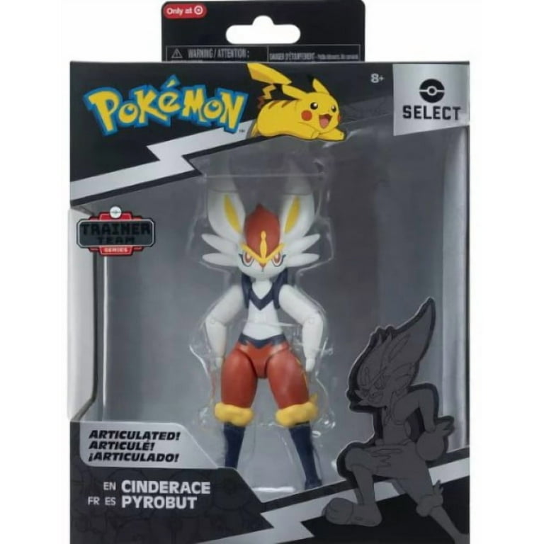 Pokémon Select Cinderace Articulated Action Figure by Jazwares – 6