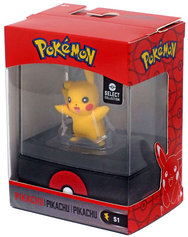 Pokemon Select Collection Pokemon Select Collection Series 1 Pikachu Mini Figure - Walmart.com