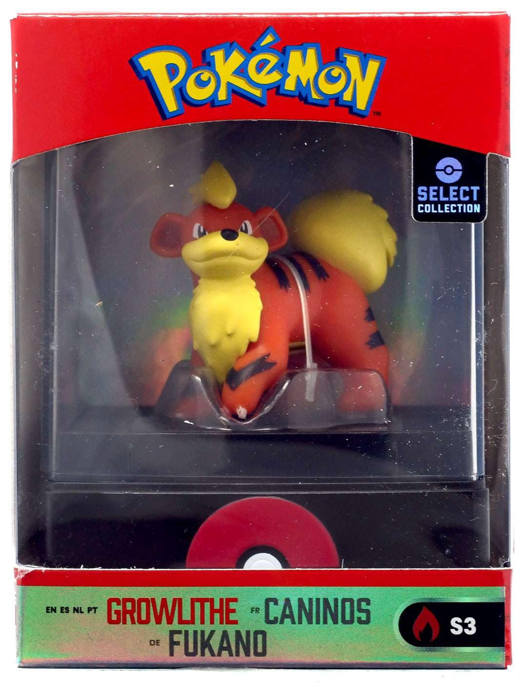 Pokemon Select Collection Pokemon Select Collection Series 3 Growlithe Mini Figure - Walmart.com