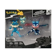 Pokemon Select Evolution Pack - Features 2-inch Froakie, 3-inch Frogadier and 4.5-inch Greninja Battle Figures