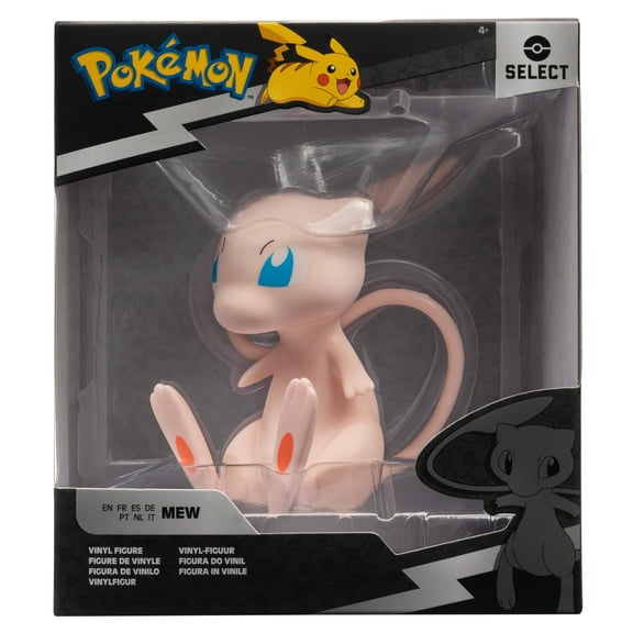 Pokemon Mew Select Vinyl Figure - 4 inch Figure Made from High-Quality Vinyl