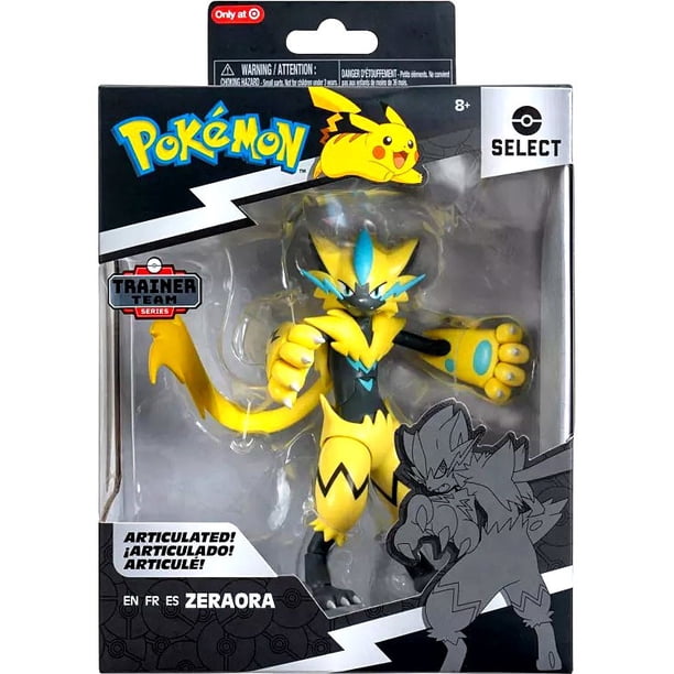 Jazwares Pokemon Select Zeraora Action Figure, Legendary Pokemon