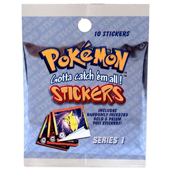 Pokemon Series 1 Sticker Pack