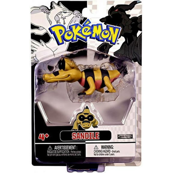 Pokemon Series 2 Basic Sandile Figure