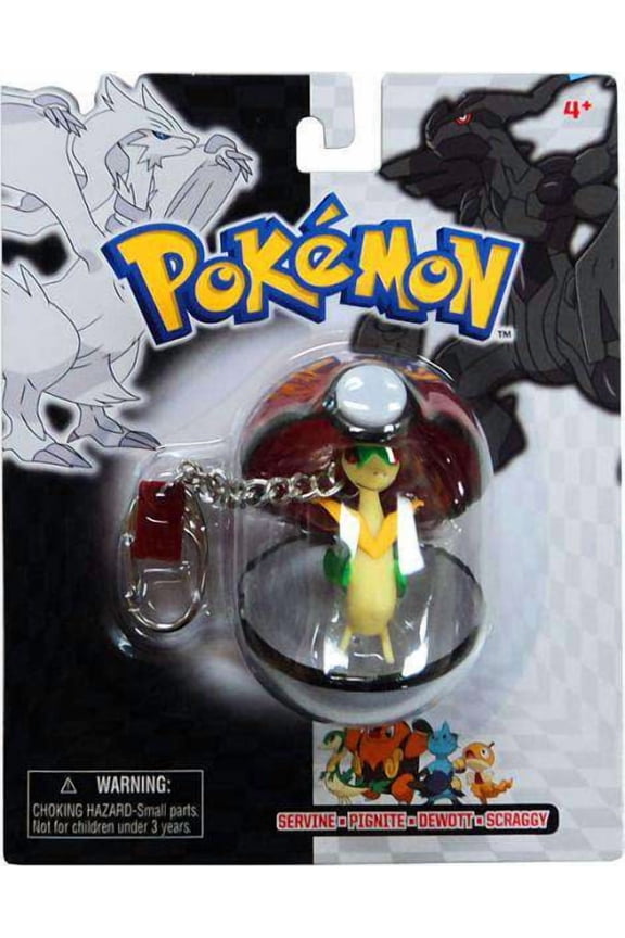 Pokemon Series 25 Servine Keychain