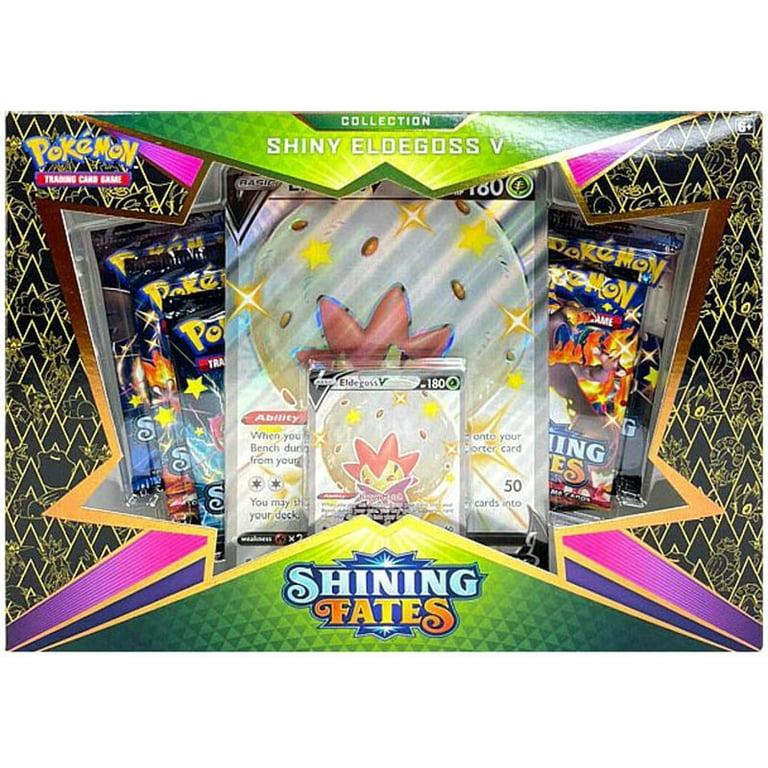 Walmart Pokemon Shining Fates Shiny Eldegoss V Collection