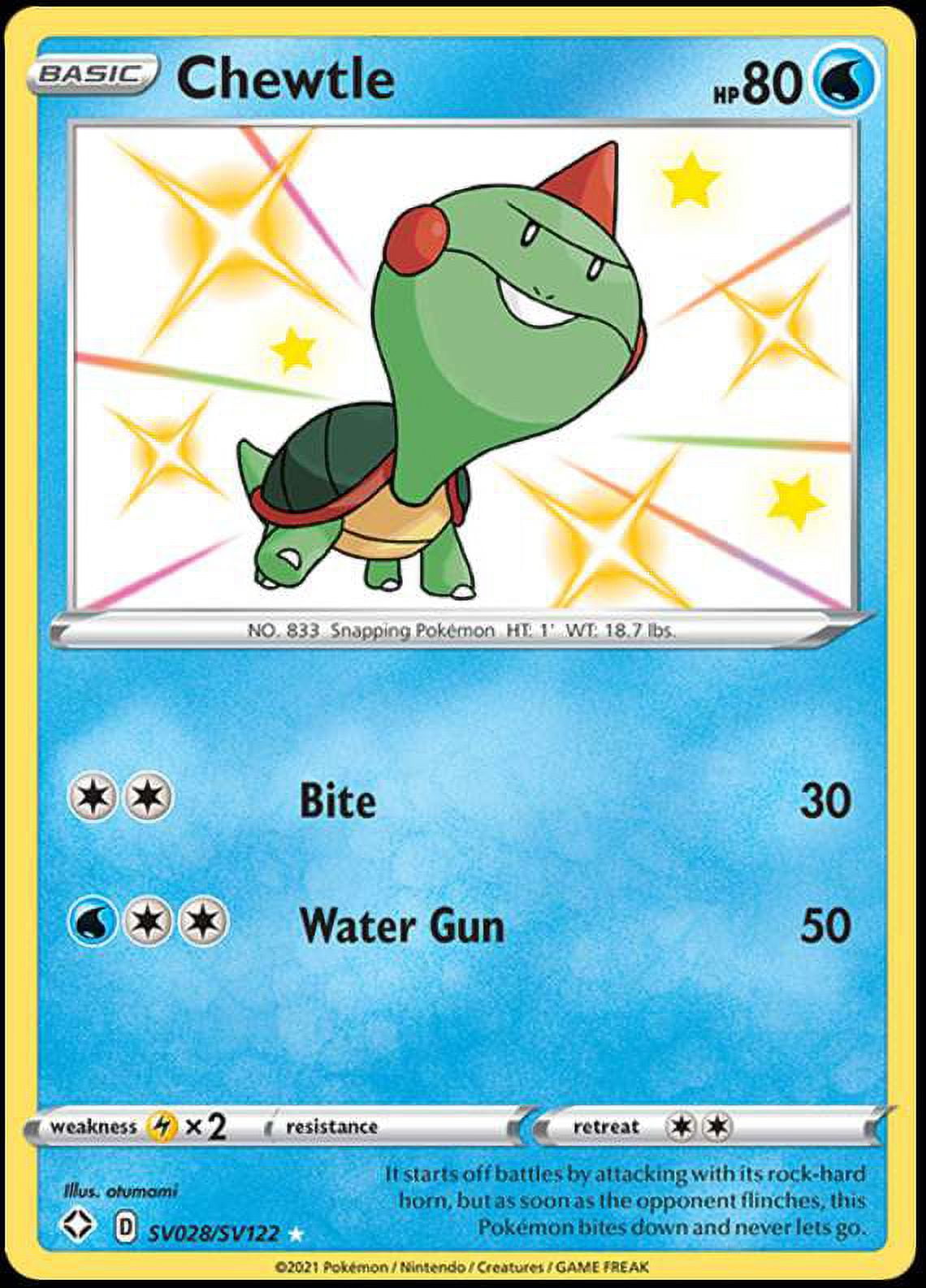 pokémon tcg scarlet & violet-paldean fates card list Rookidee (SV101/SV122) [Shining Fates: Shiny Vault] – Pokemon Plug main image 0