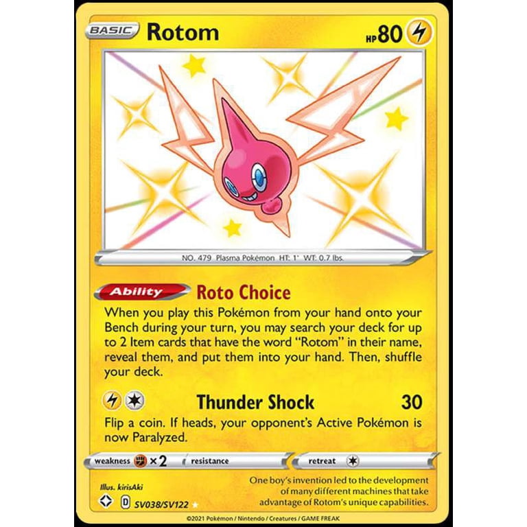 pokemon card rotom Amazon.com: Pokemon - Rotom Card Set - Frost/Wash/Mow/Heat/Fan