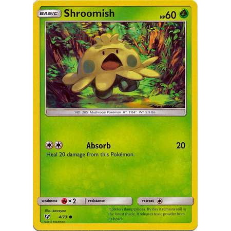 Pokemon Shining Legends Common Shroomish #4