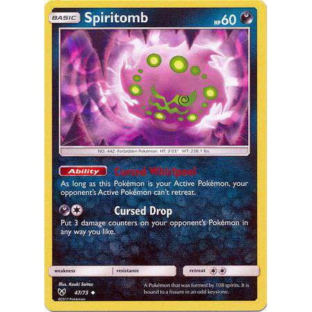 Pokemon Shining Legends Uncommon Spiritomb #47